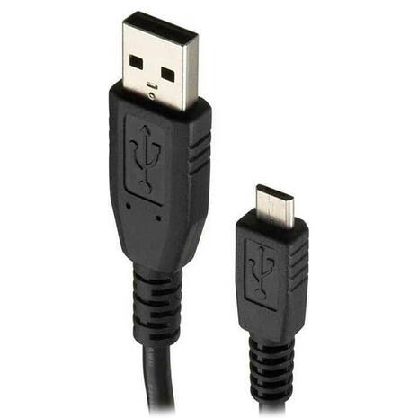 Καλώδιο Powertech USB 2.0 to Micro USB Black 5m (CAB-U010)