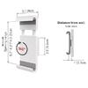 Tablet Wall Mount Nedis TWMT100SI Fixed (7-12")