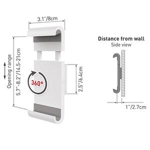 Tablet Wall Mount Nedis TWMT100SI Fixed (7-12")
