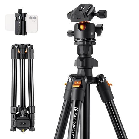 Compact Camera Tripod K&F Concept O234A1 with BH-36 Ball Head (KF09.101V1)