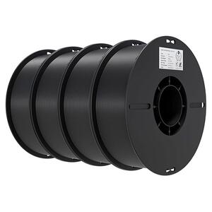 3D Printing Filament Creality Ender Series PLA Value Pack 4x Black (4Kg)