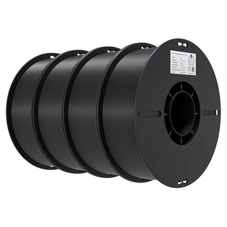 3D Printing Filament Creality Ender Series PLA Value Pack 4x Black (4Kg)