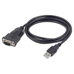 Καλώδιο Cablexpert USB-A Male to Serial RS232 9-Pin Male Black 1.5m (UAS-DB9M-02)