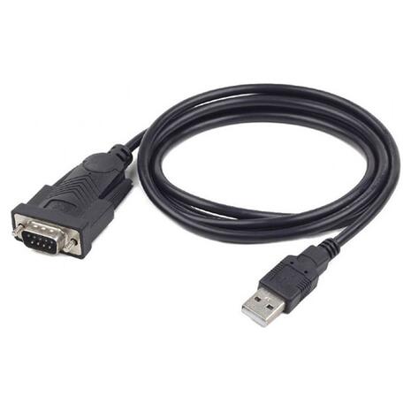 Καλώδιο Cablexpert USB-A Male to Serial RS232 9-Pin Male Black 1.5m (UAS-DB9M-02)