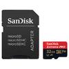Κάρτα Μνήμης Sandisk Extreme Pro microSDHC 32GB with Adapter (SDSQXCG-032G-GN6MA)