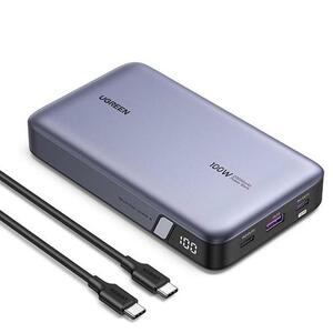 PowerBank Ugreen PB720 Two-way Fast Charging 100W 20000mAh Gray (25188)