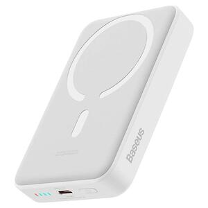 PowerBank Baseus Magnetic Mini Wireless Fast Charge 30W 10000mAh White (PPCX110202)
