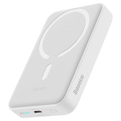 PowerBank Baseus Magnetic Mini Wireless Fast Charge 30W 10000mAh White (PPCX110202)