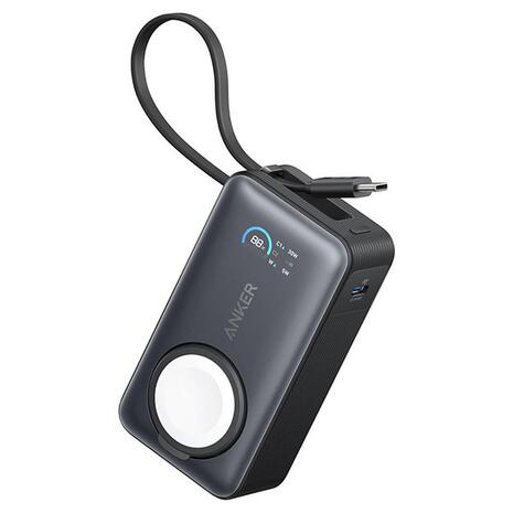PowerBank Anker MagGo (10K, 35W, for Apple Watch) 10000mAh Black (A1657H11)