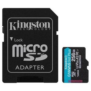 Κάρτα Μνήμης Kingston CANVAS Go! Plus microSDXC 256GB with Adapter (SDCG4/256GB)