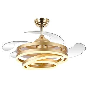Ανεμιστήρας Οροφής Powertech HLL-0130 Gold