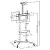 Βάση TV Brateck T1042T