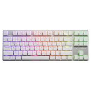 Gaming Keyboard Sharkoon PureWriter TKL RGB White (Blue Switches) US