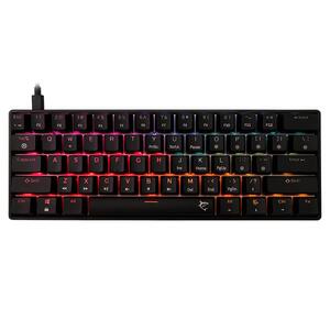 Gaming Keyboard White Shark Shinobi 2 Black (Red Switches) US
