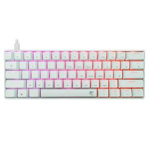 Gaming Keyboard White Shark Shinobi 2 White (Red Switches) US