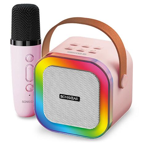 Sonic Gear Portable Karaoke Speaker IOX K200 Pink (IOXK200P)