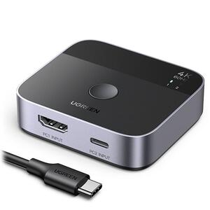 Ugreen USB-C+HDMI Switch 2 In 1 Out AW503 (55452)
