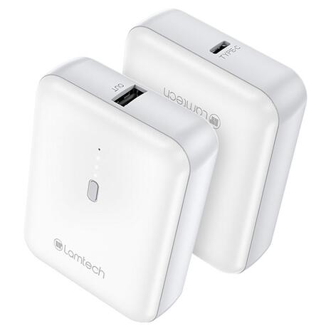 PowerBank Lamtech 5000mAh White (LAM021189)