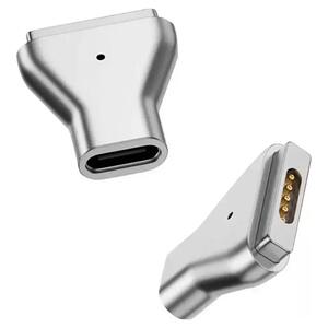 Αντάπτορας Powertech USB-C Female to MagSafe 2 Male Silver (YX-MS2)