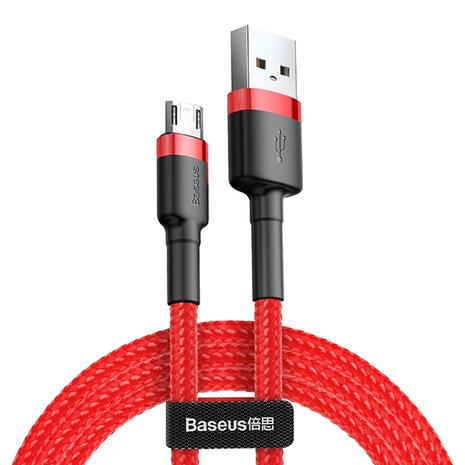 Καλώδιο Baseus Cafule USB to micro USB Red/Red 1m (CAMKLF-B09)