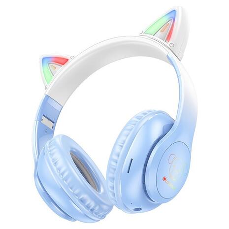 Bluetooth Kids Headphones Lamtech Doggy Blue (LAM980510)