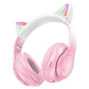 Bluetooth Kids Headphones Lamtech Kitty Pink (LAM980503)