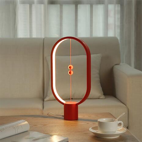 DesignNest HENG Balance Lamp Ellipse Boston Red (DH0040RD/HBLEUB)