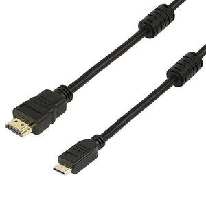 Καλώδιο Powertech HDMI Male to Micro HDMI Male Black 1.5m (CAB-H007)