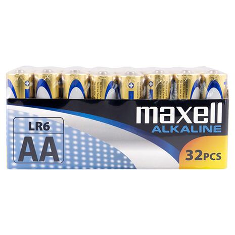 Μπαταρίες Maxell Alkaline AA LR6/M49025 (x32)