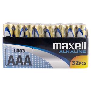 Μπαταρίες Maxell Alkaline AAA LR03/M49025 (x32)