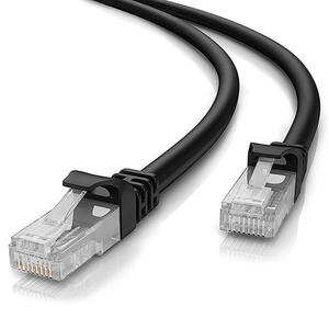 Καλώδιο Powertech U/UTP Cat.6 Black 1m (CAB-N403)