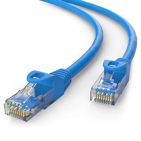 Καλώδιο Powertech U/UTP Cat.6 Blue 1m (CAB-N391)