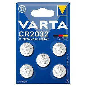 Μπαταρίες Varta Lithium Coin Cell CR2032 (x5)