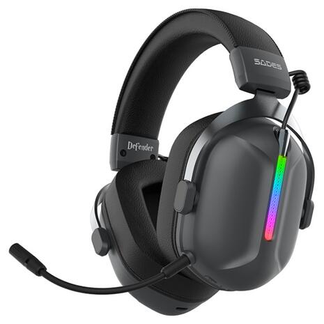 Gaming Headset Sades Defender Black