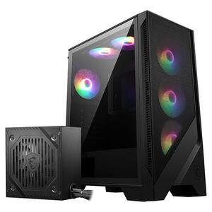 MSI MAG Forge M120A B65 KIT with 650W PSU Black (3B6-BZ05026-HH9)