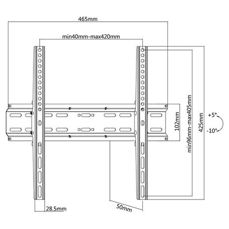 Βάση TV ATC ATC-2544