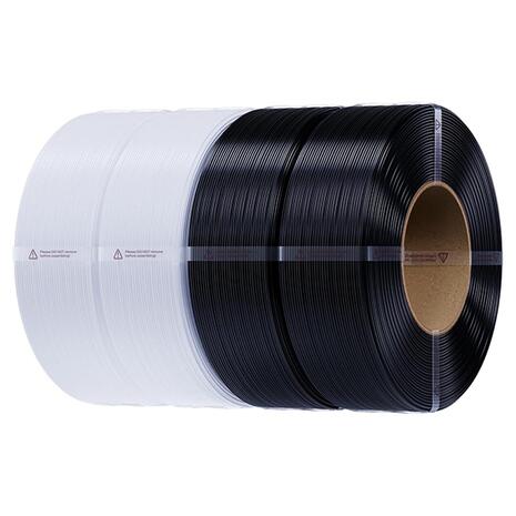 3D Printing Filament Creality CR-PETG Value Pack 2x Black & 2x White - No Reel (4Kg)