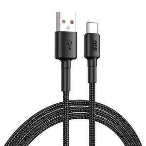 Καλώδιο QCY USB to USB-C Black 1.2m (QCY-DC05)