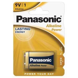 Μπαταρία Panasonic Alkaline Power 9V 6LR61APB/1BP (x1)