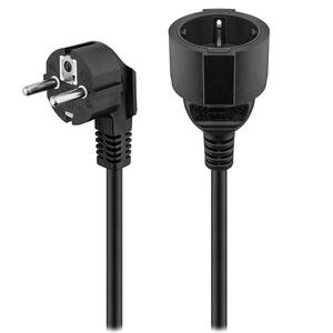 Καλώδιο Επέκτασης Ρεύματος Schuko Goobay 93094 Black 5m
