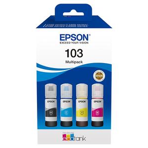 Μελάνι InkJet Epson 103 Multipack BK/C/Y/M (C13T00S64A)