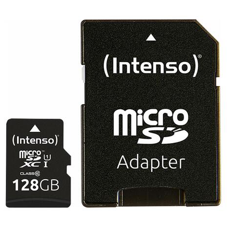 Κάρτα Μνήμης Intenso Performance microSDXC 128GB with Adapter (3424491)