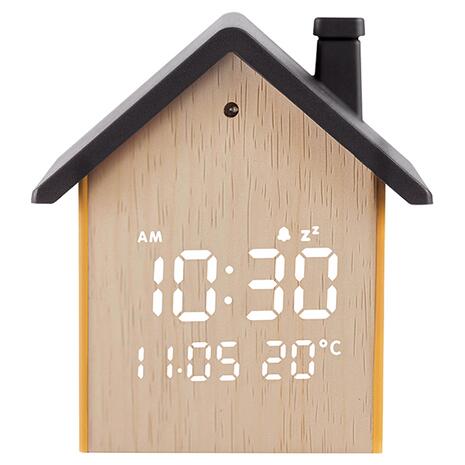 Ρολόι/Ξυπνητήρι Life Tiny House Black (221-0453)