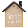 Ρολόι/Ξυπνητήρι Life Tiny House Black (221-0453)