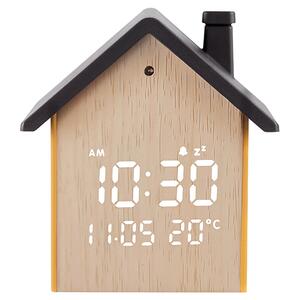 Ρολόι/Ξυπνητήρι Life Tiny House Black (221-0453)