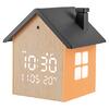 Ρολόι/Ξυπνητήρι Life Tiny House Black (221-0453)