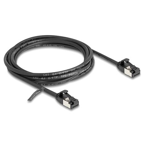 Delock Cat.8.1 U/FTP LAN Cable Black 2m (80184)