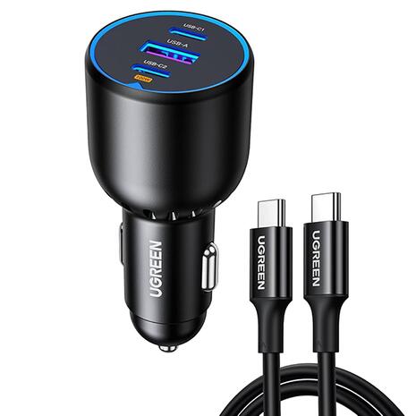 Ugreen 130W 3-Port Fast Car Charger EC705 (55511)