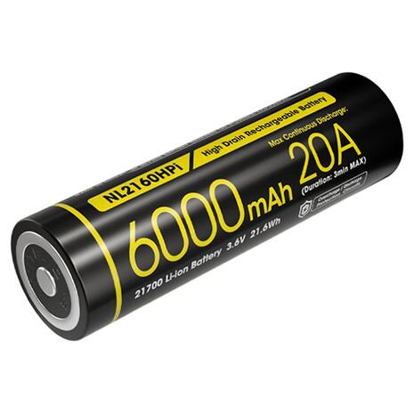 Επαναφορτιζόμενη Μπαταρία NiteCore NL2160HPi 6000mAh (9060110885)