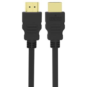 Καλώδιο Powertech HDMI 4K M/M with Ethernet Black 1m (CAB-H174)